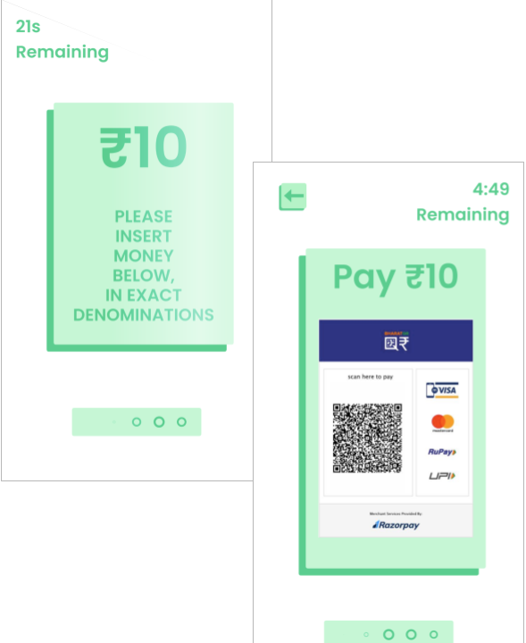 multiple payment options